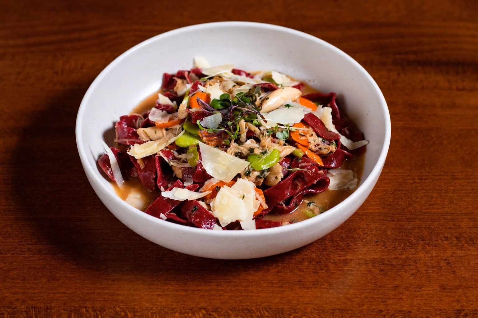 AI recreation of a pasta dish at Union Kitchen & Bar.