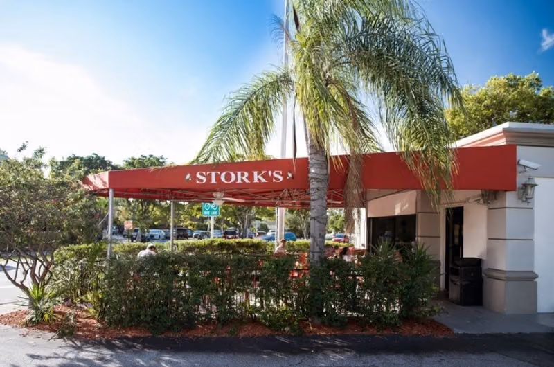 Stork’s Bakery storefront