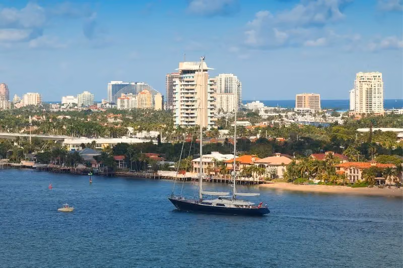 Sunset Cruise Along the Intracoastal Waterway